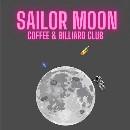 SAILOR MOON COFFEE BILLIARDSd
